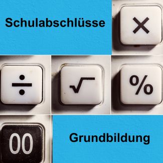 Dekoratives Bild für Schulabschlüsse und Grundbildung